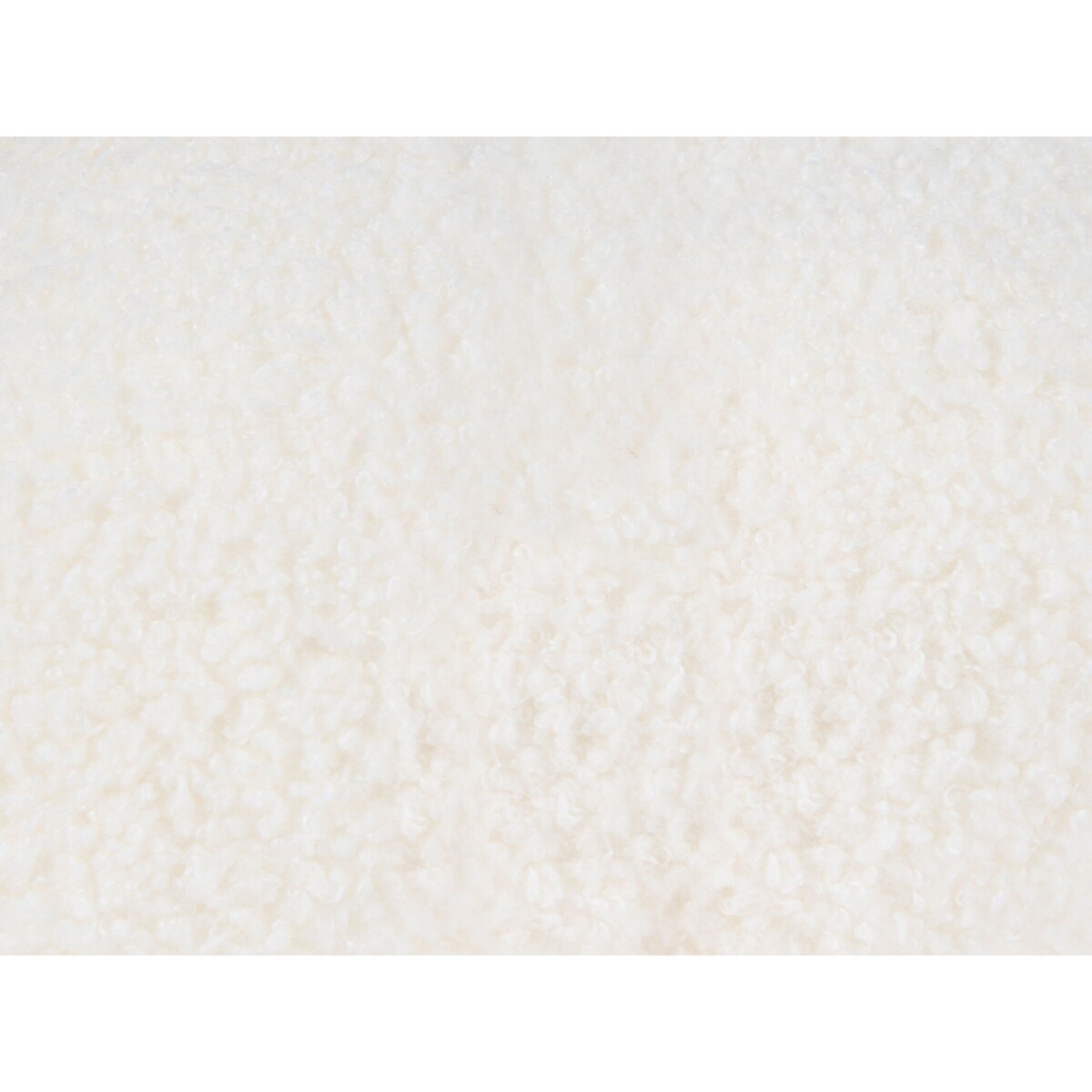 Poduszka dekoracyjna boucle dynia ⌀ 28 cm biała MUNCHKIN