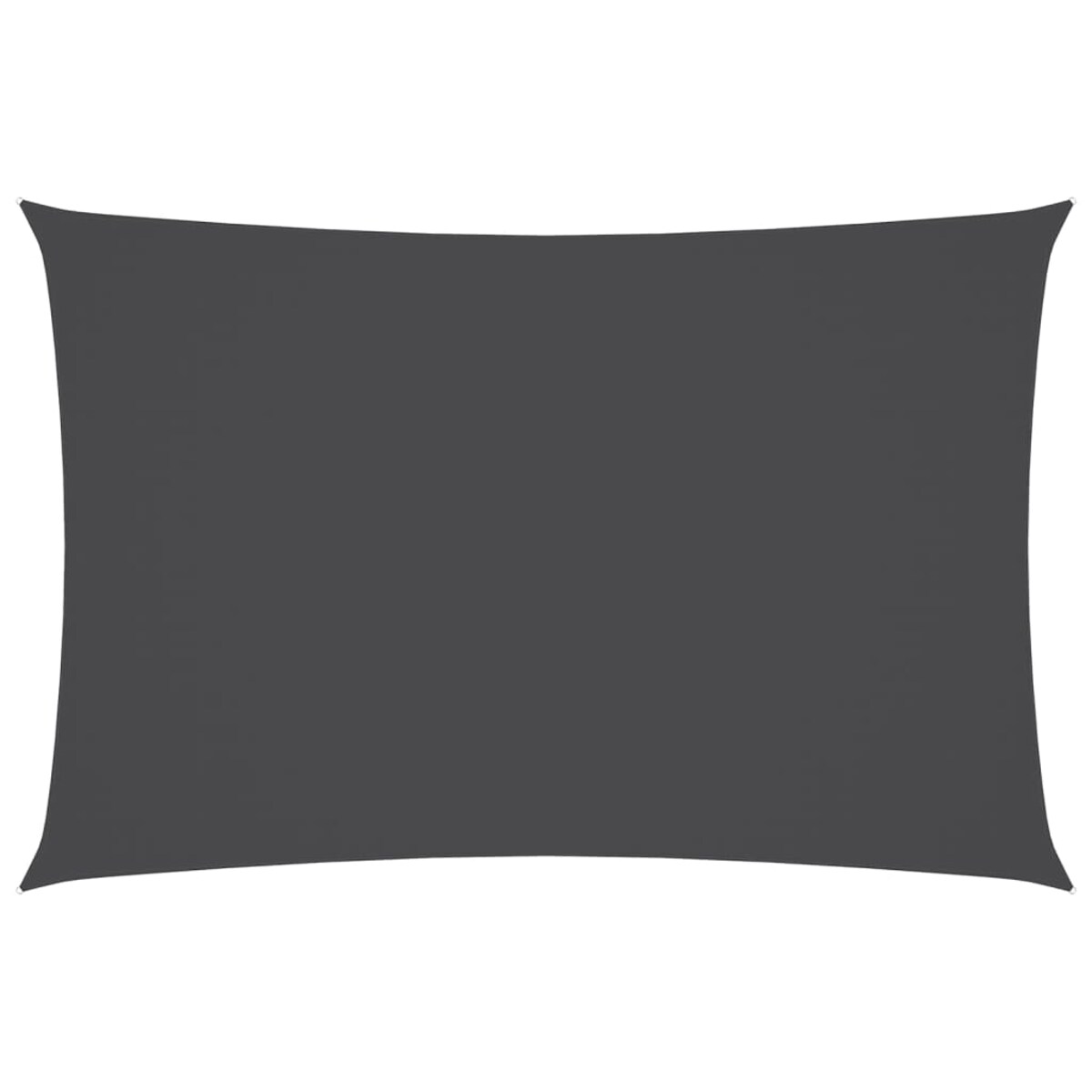 vidaXL Żagiel ogrodowy, tkanina Oxford, prostokątny, 5x7 m, antracyt