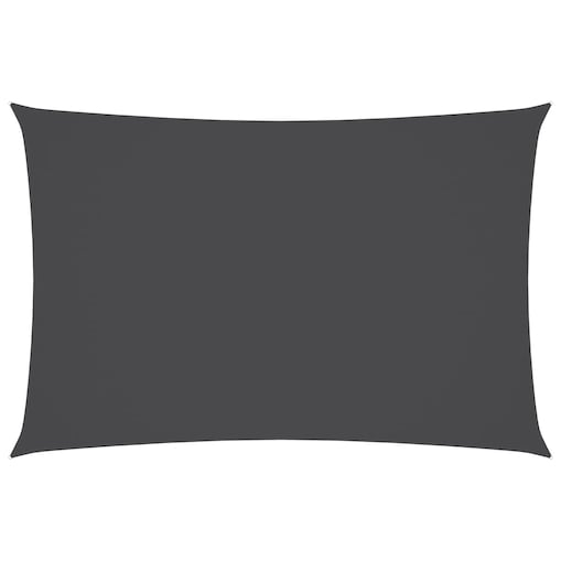 vidaXL Żagiel ogrodowy, tkanina Oxford, prostokątny, 5x7 m, antracyt