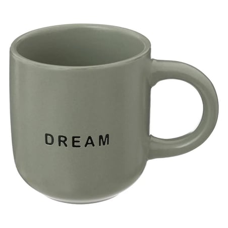 Zestaw 4 ceramicznych kubków na bambusowym stojaku, 240 ml