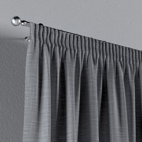 Zasłona na taśmie marszczącej 1 szt. 130x260 szary