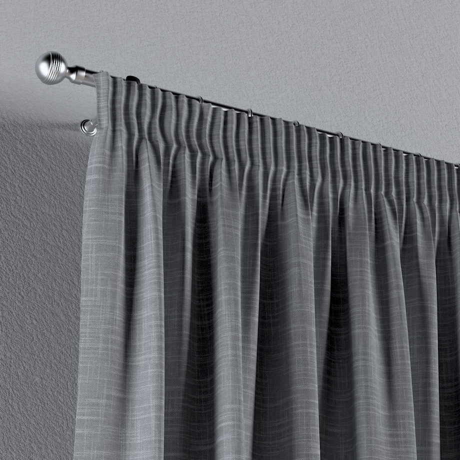 Zasłona na taśmie marszczącej 1 szt. 130x260 szary