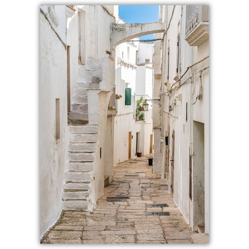 plakat cisternino apulia włochy 50x70