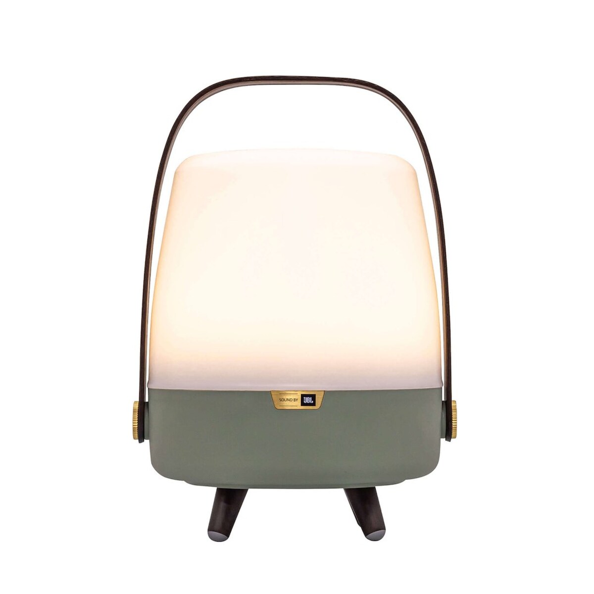 KOODUU LITE-UP PLAY MINI Lampa przenośna z głośnikiem - Ciemnozielony
