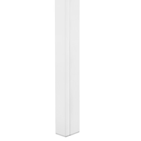 Stół ogrodowy CATANIA 160 cm 91 cm Szkło Szary