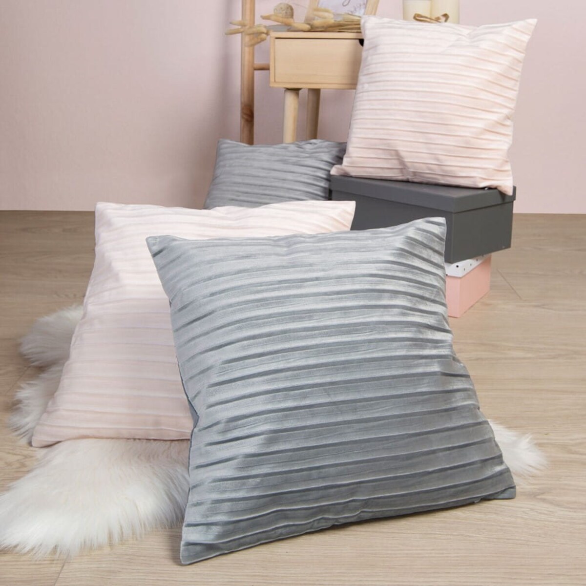 Poszewka dwustronna 40x40 Venus kolor beż