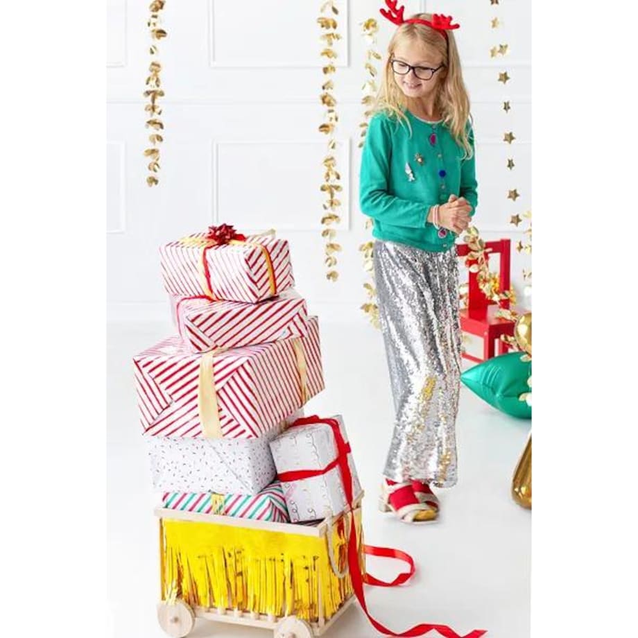 Papier do pakowania - Paski, 70x200cm