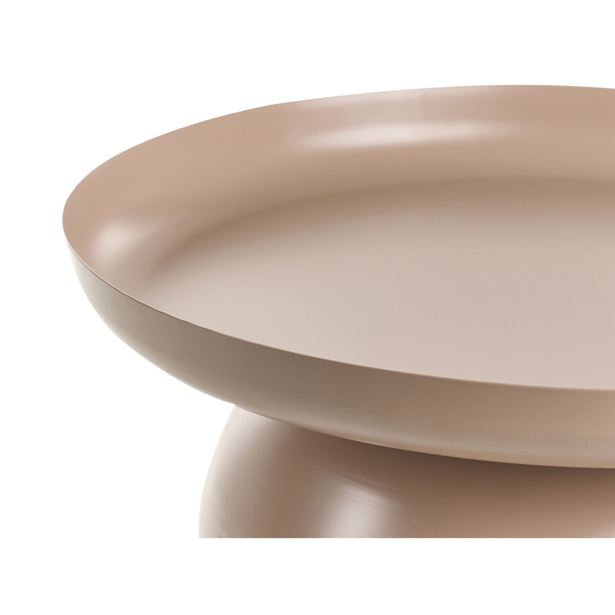 Stolik kawowy TORRENS Metal Beżowoszary