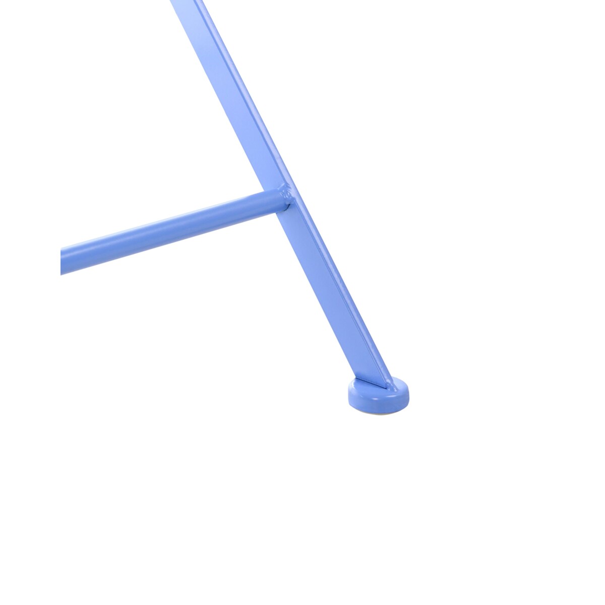 Zestaw 2 krzeseł ogrodowych ALBINIA Metal Niebieski