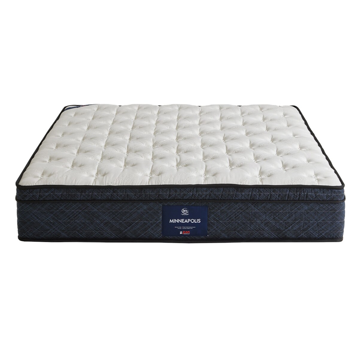 Materac 180x200 hybrydowy MINNEAPOLIS pianka Visco sprężyny PAN MATERAC