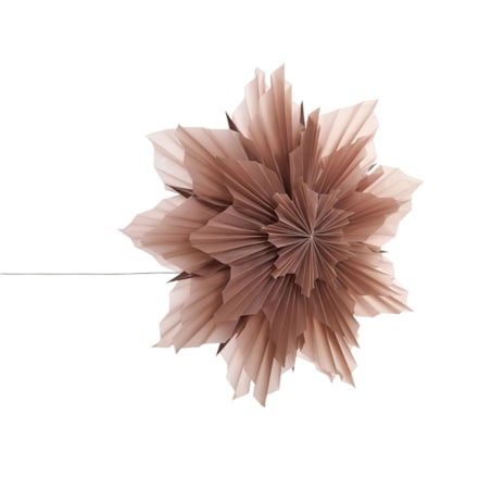 Dekoracja świąteczna OSTERAN Gwiazda 59 cm Różowy