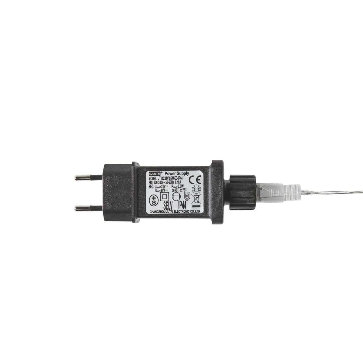 Dekoracja ogrodowa wisząca LED gwiazda 67 cm biała OSMA