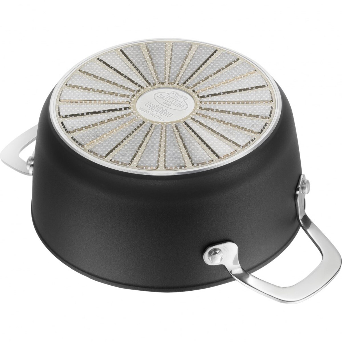 Tytanowy garnek indukcyjny z pokrywką Ballarini Alba - 4.7 ltr