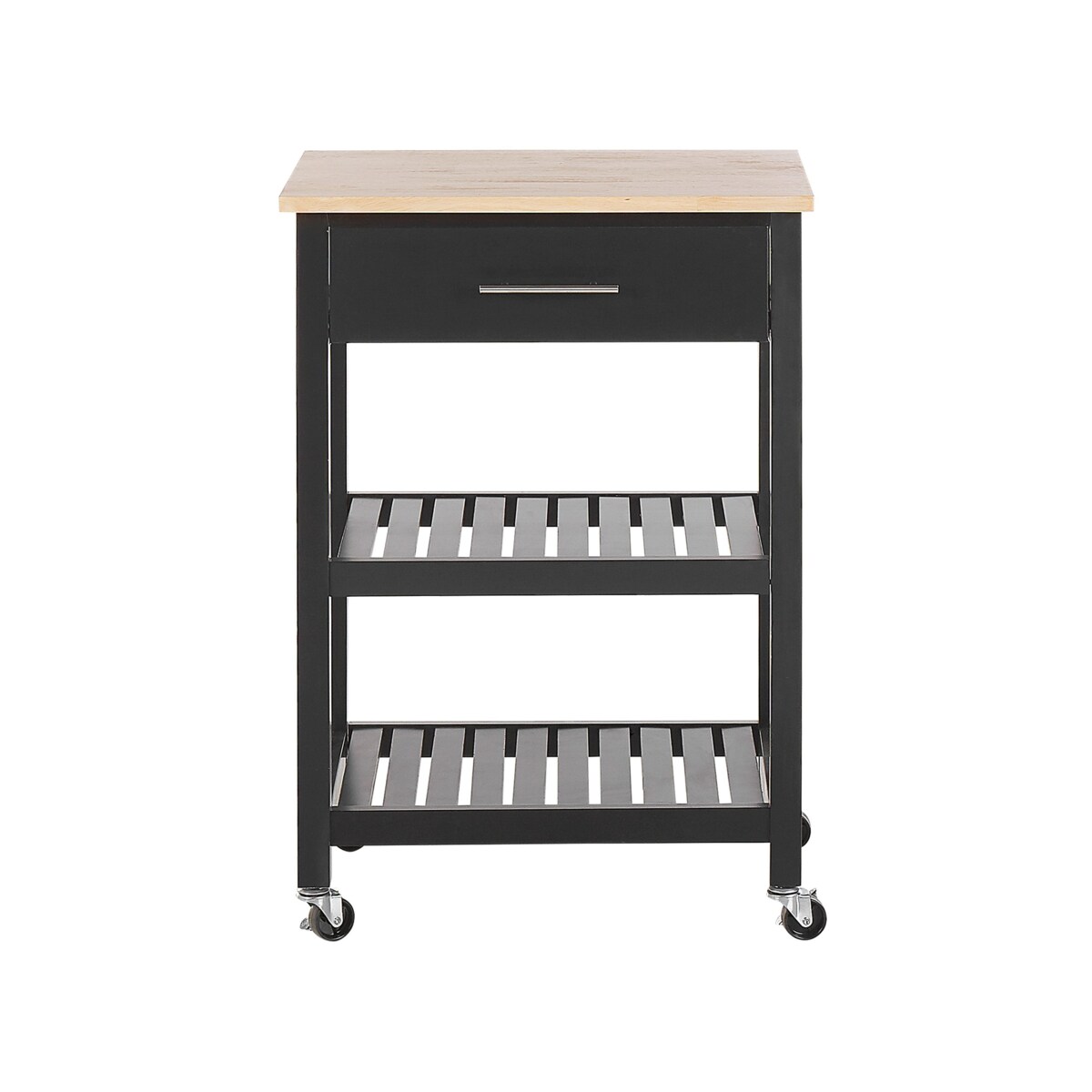 Wózek kuchenny HIUMA Drewno Czarny