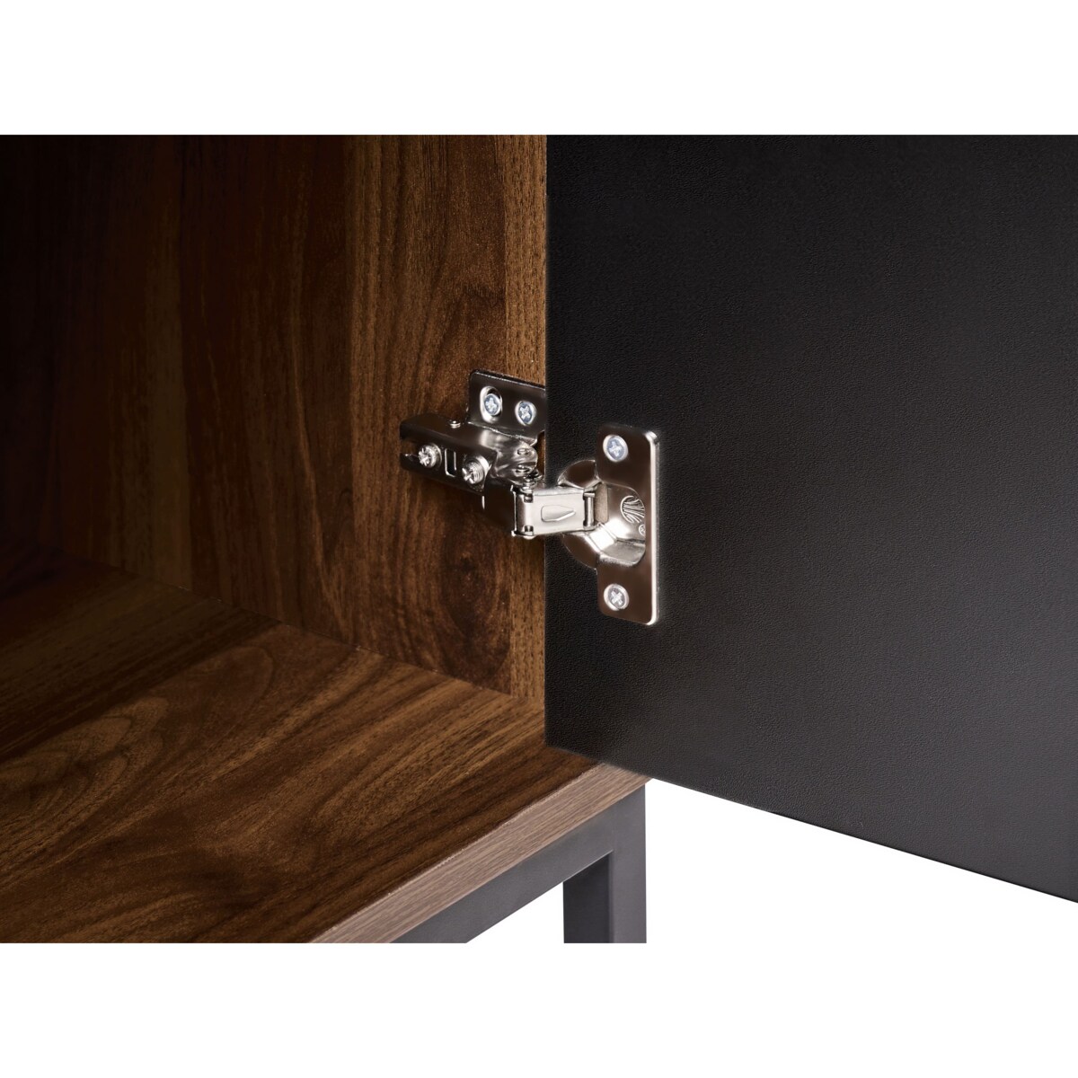 Szafka RTV CARAQUET Ciemnobrązowy