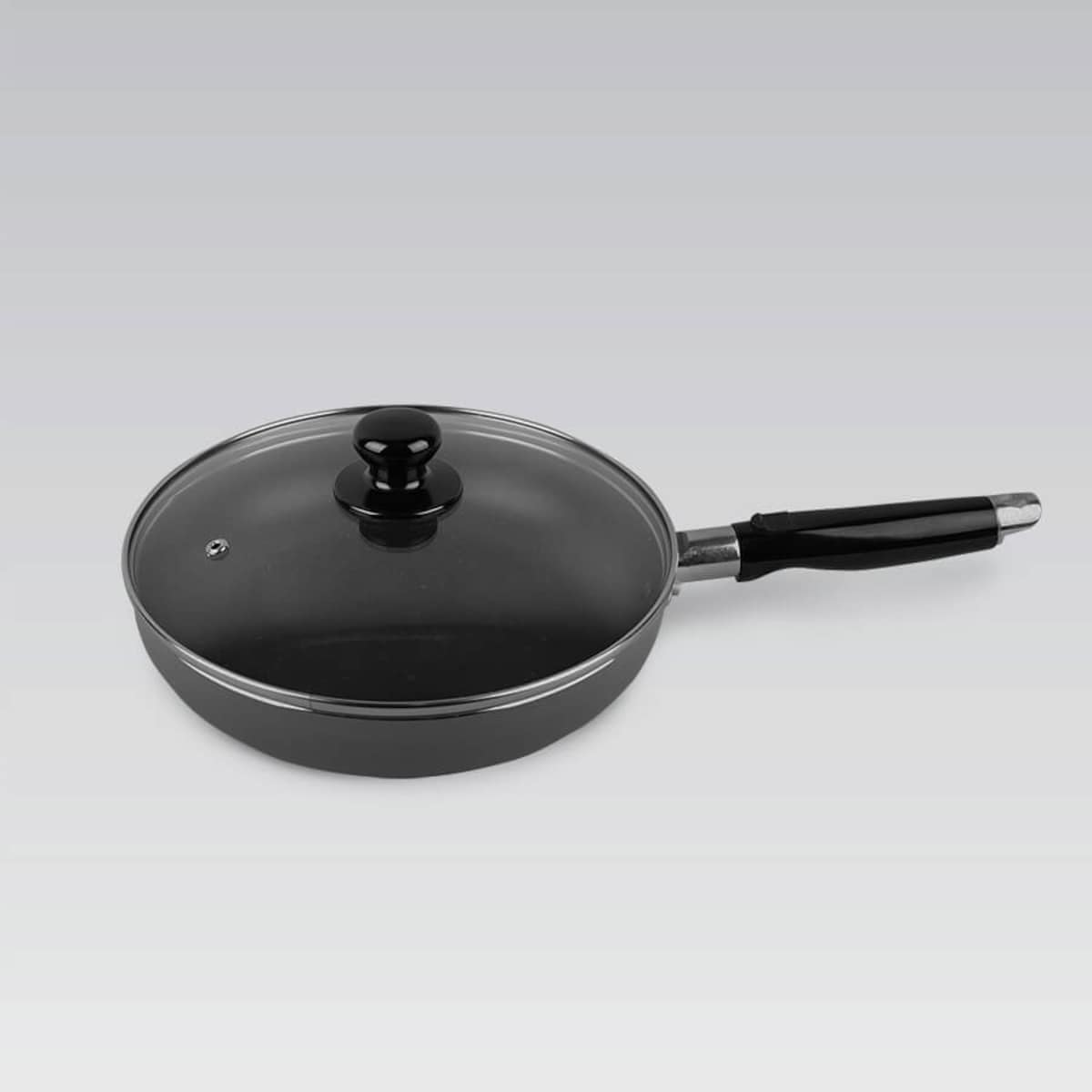 Maestro patelnia nieprzywierająca z pokrywką 18cm MR120018