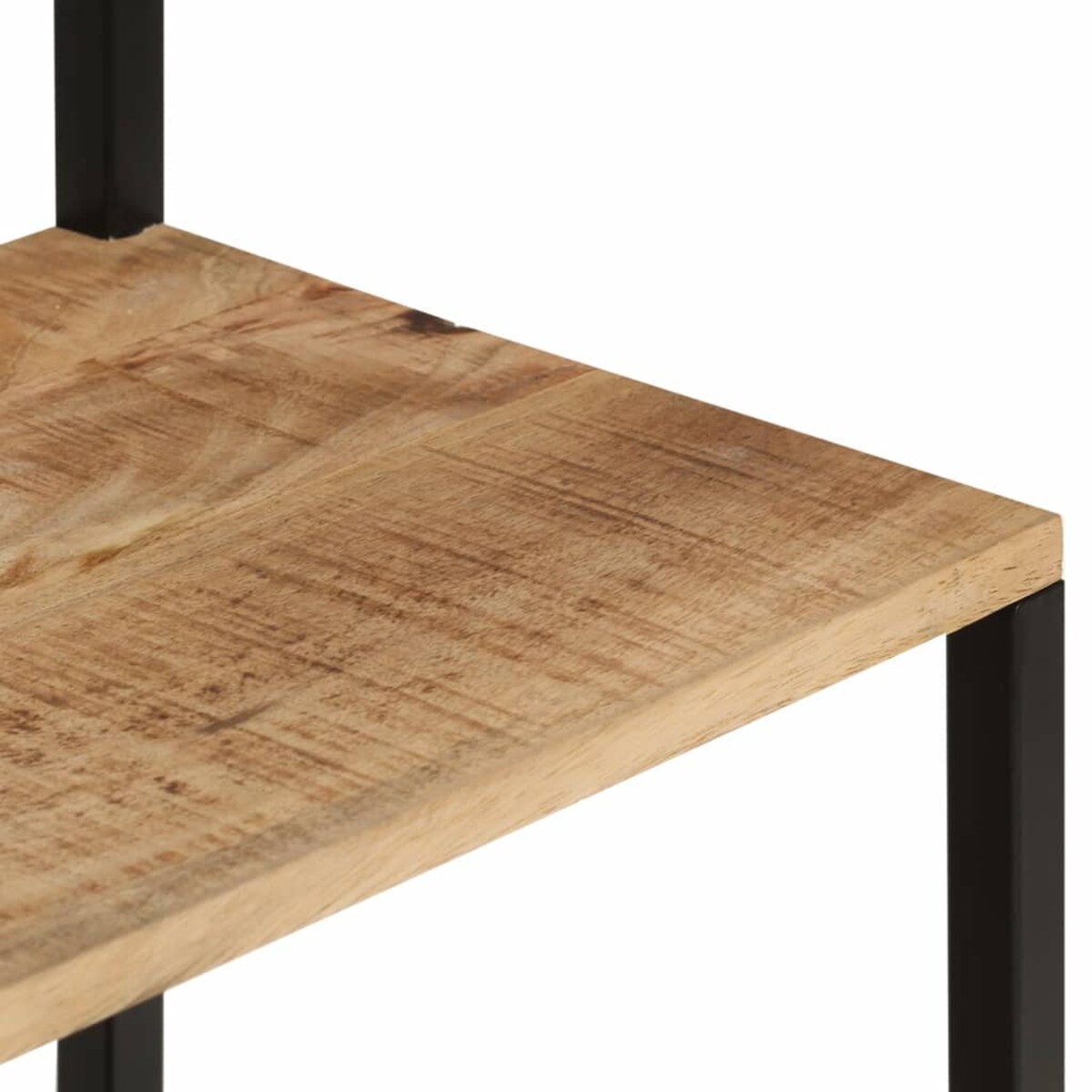 vidaXL Wieszak na kurtki z półką, 68x30x182 cm, surowe drewno mango