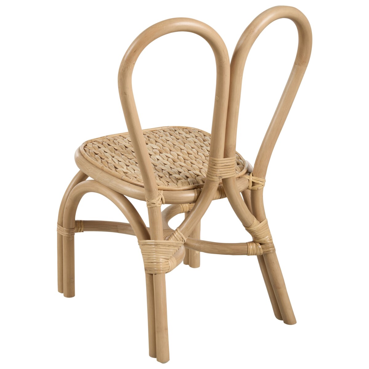 Krzesło rattanowe dla dzieci naturalne DESIMI