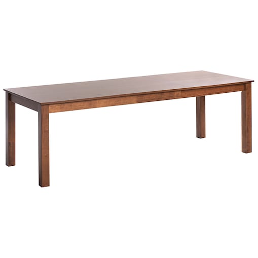 Stół do jadalni rozkładany MADURA Jesion ciemny 160/240 cm 90 cm