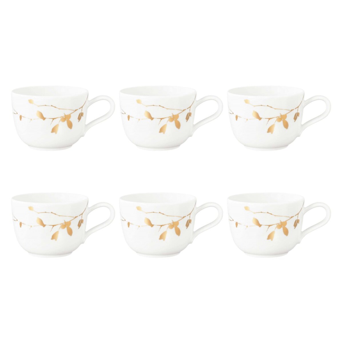 SELTMANN LIBERTY GOLDEN ROSE HIP Zestaw 6 filiżanek do kawy 260 ml