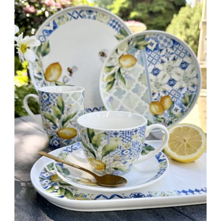 VILLA ITALIA Kubek porcelanowy 330 ml LIMONETTI