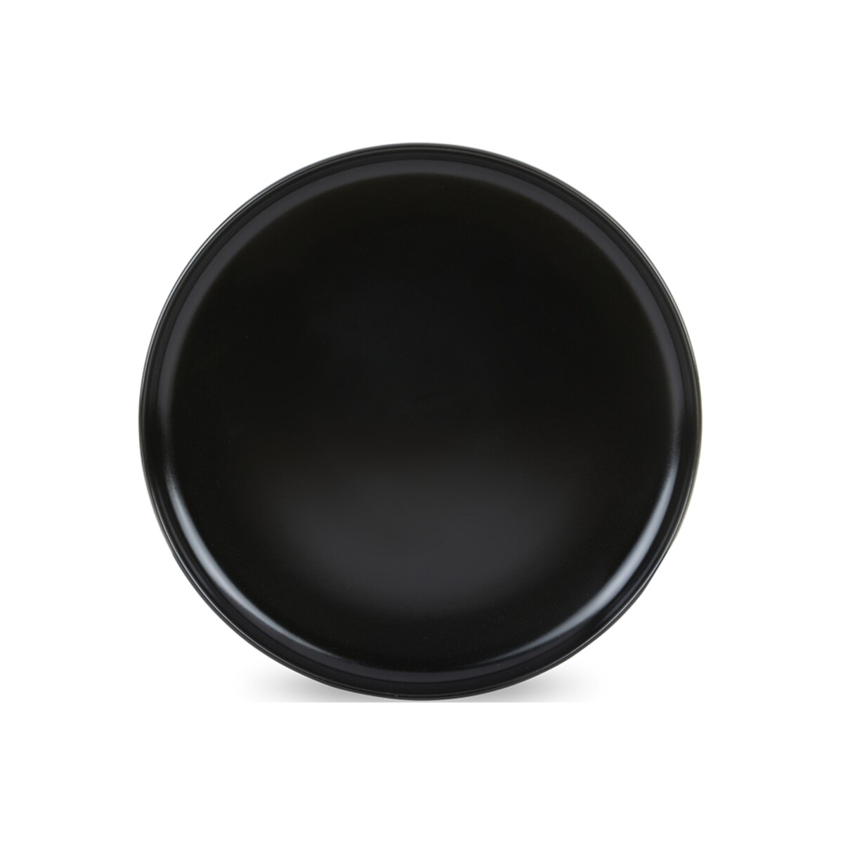 KONSIMO VICTO Zestaw obiadowy 6-osobowy czarny/biały/szary/czarne (24 elementy)