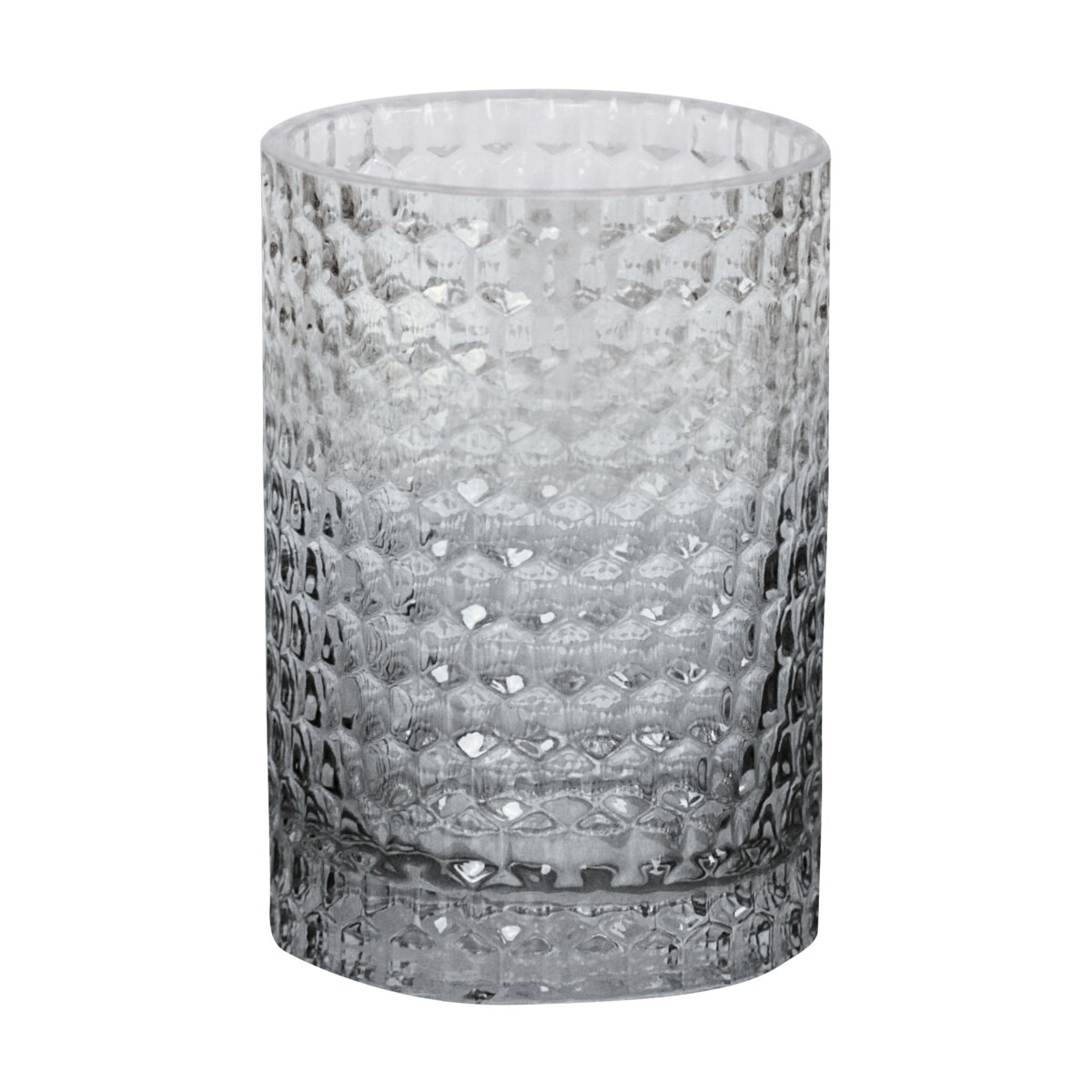 Kleine Wolke Melua Kubek łazienkowy szary szkło eco