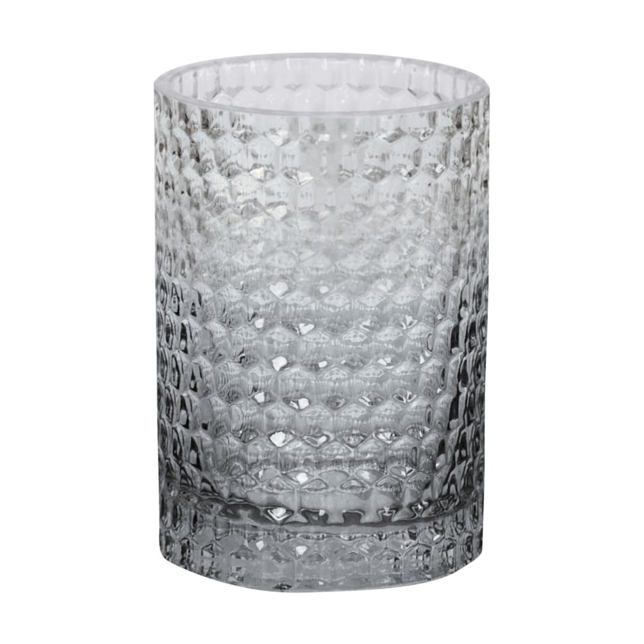 Kleine Wolke Melua Kubek łazienkowy szary szkło eco