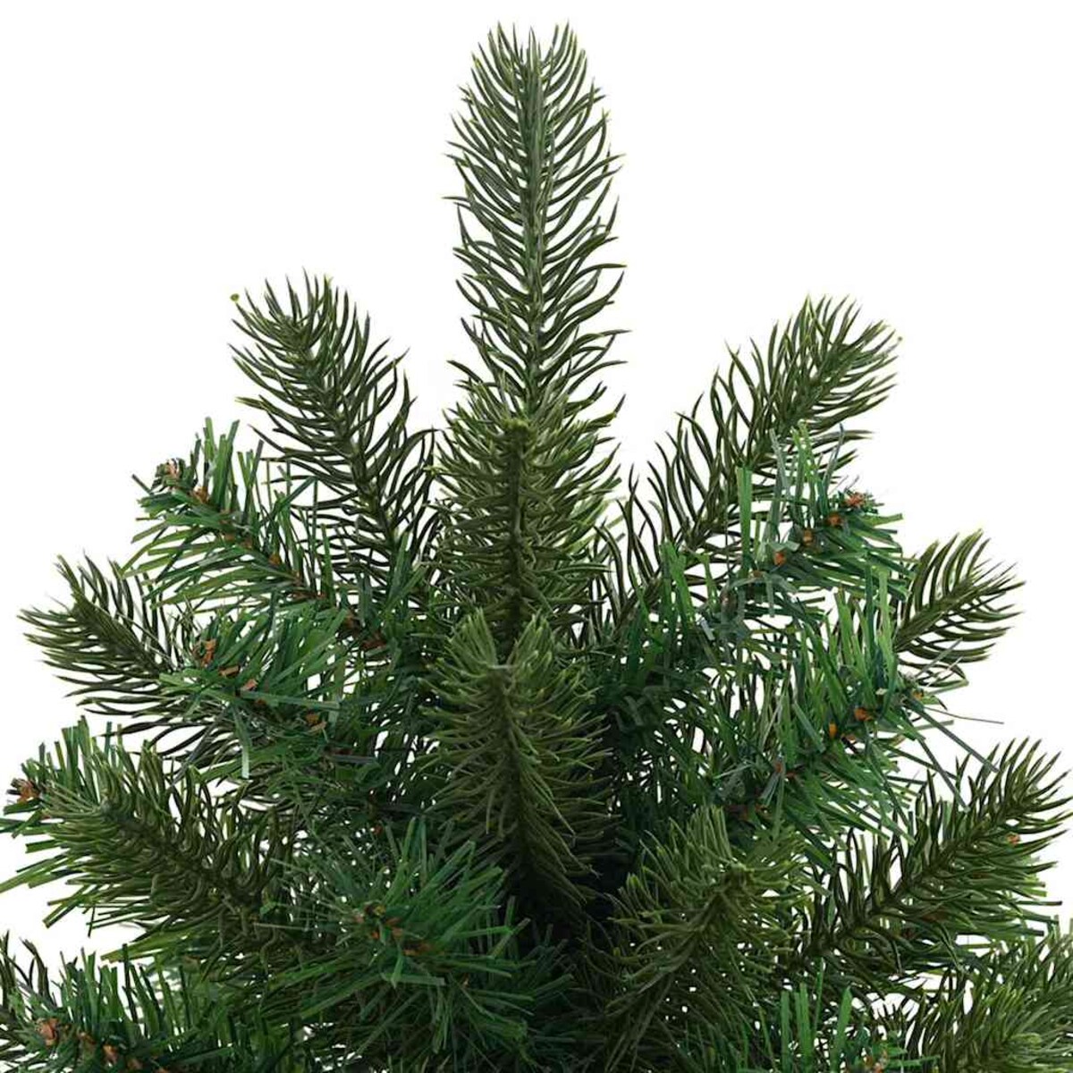 vidaXL Sztuczna choinka z podstawą Zielony 75 cm PVC, PE i stal