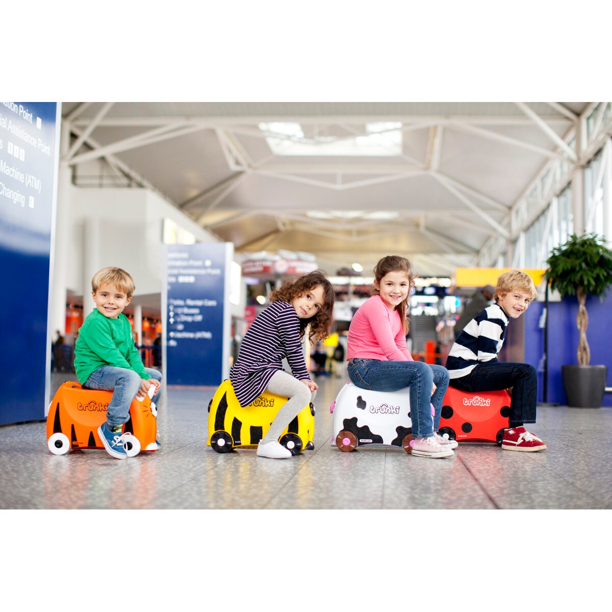 Jeżdżąca walizeczka Trunki - Pszczółka Bernard