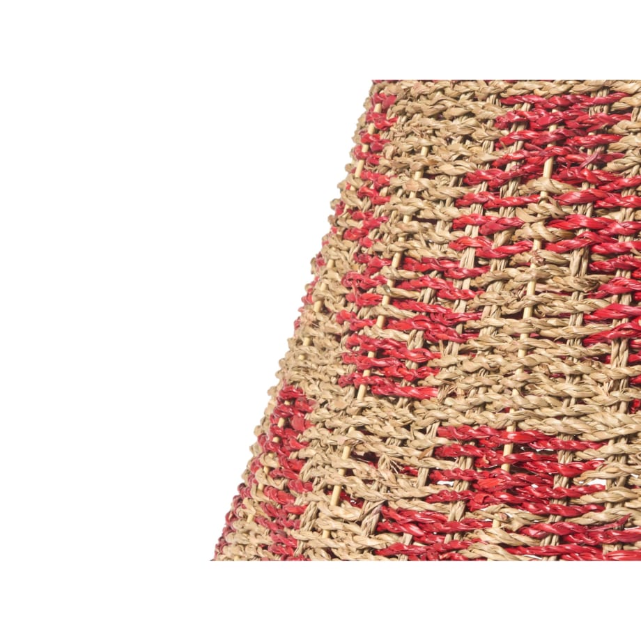 Osłonka pod choinkę GLACE Trawa morska Czerwony 60 cm