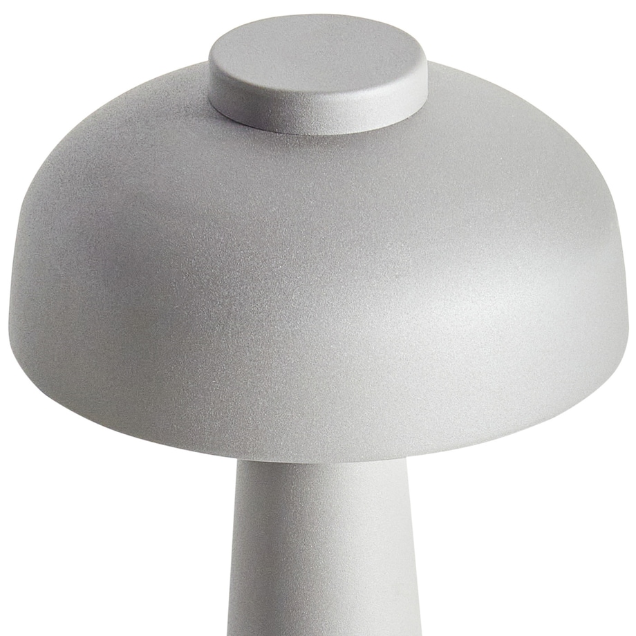 Bezprzewodowa lampa stołowa LED AGUSAN Ze ściemniaczem Metal Szary