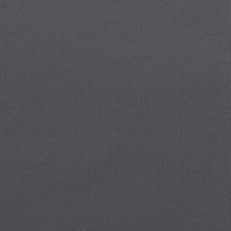 vidaXL Poduszka na ławkę ogrodową, antracytowa, 150x50x7 cm, tkanina