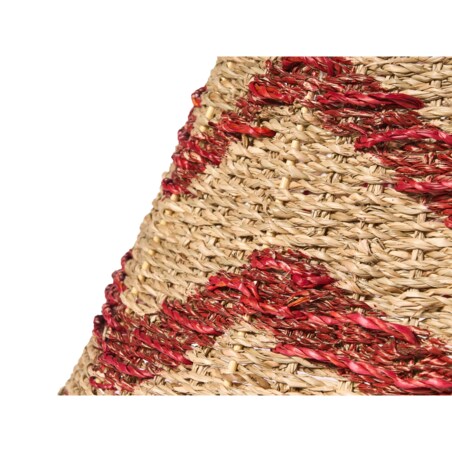 Osłonka pod choinkę HIVER Trawa morska Czerwony 51 cm