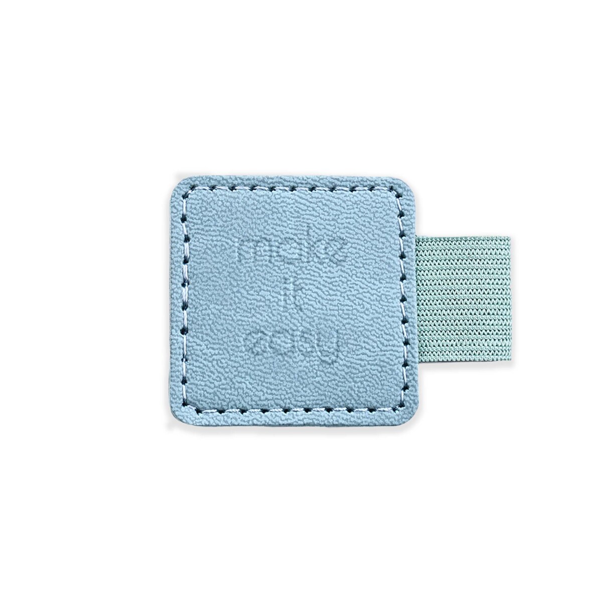 UCHWYT WKLEJANY NA DŁUGOPIS - LIGHT BLUE!