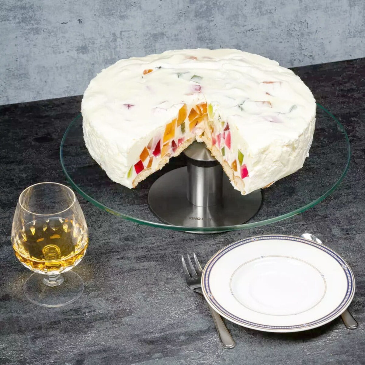 Patera Tortownica Obrotowa 30 Cm Kinghoff Kh-4014