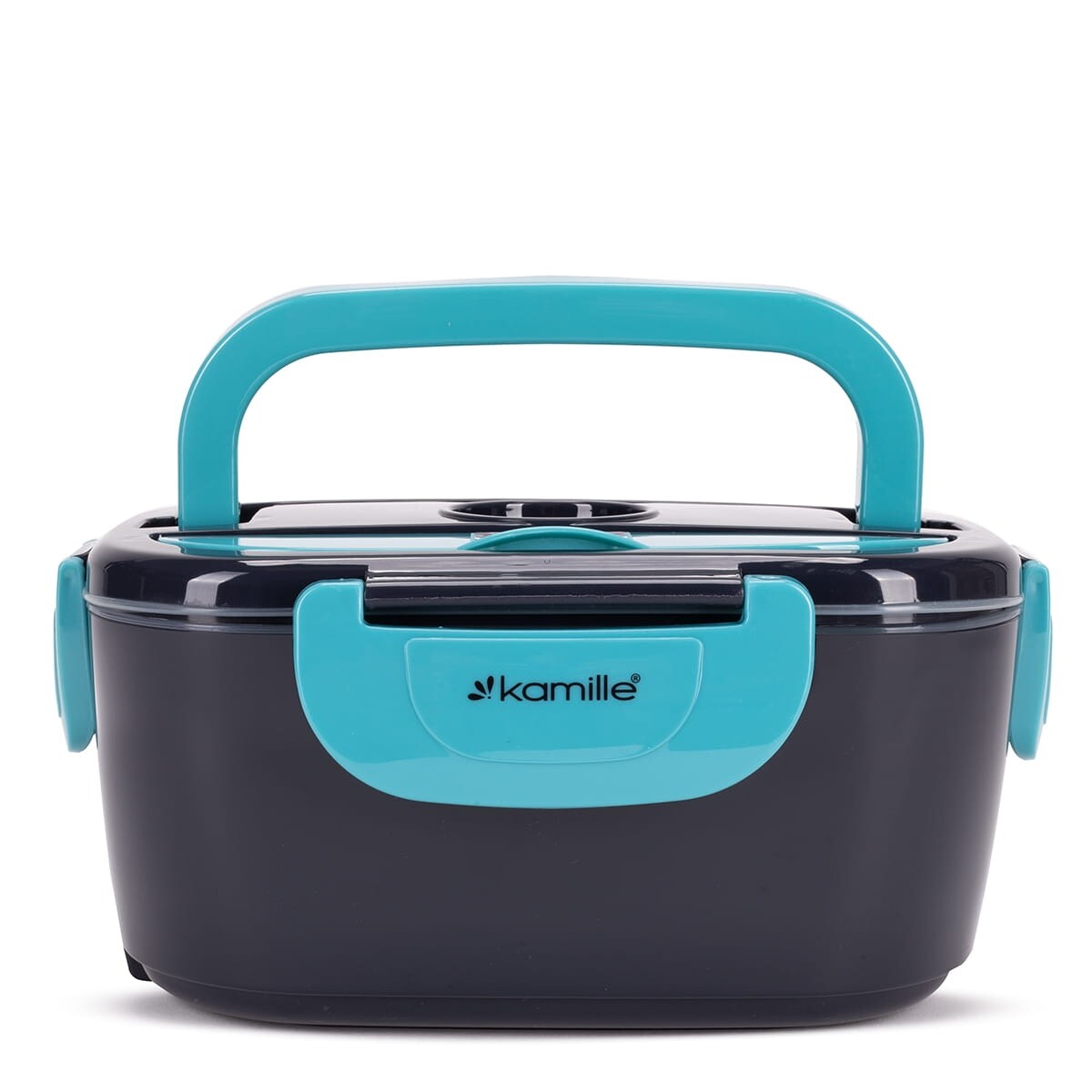 Elektryczny lunch box podgrzewany termos samochodowy do auta + wtyczka KAMILLE