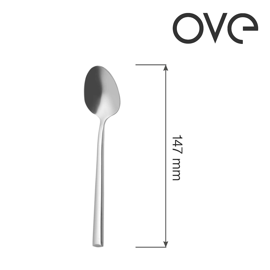Łyżeczka do herbaty Bergen, OVE, 147 mm, zestaw 12 szt.