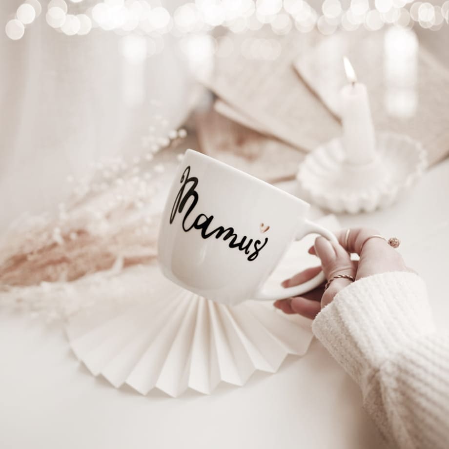 Kubek 300 ml - Mamuś ZŁOTE SERCE