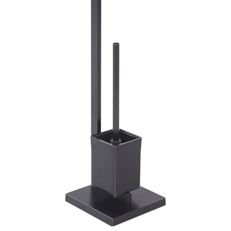 Stojak na papier i szczotkę toaletową czarny ULAPES