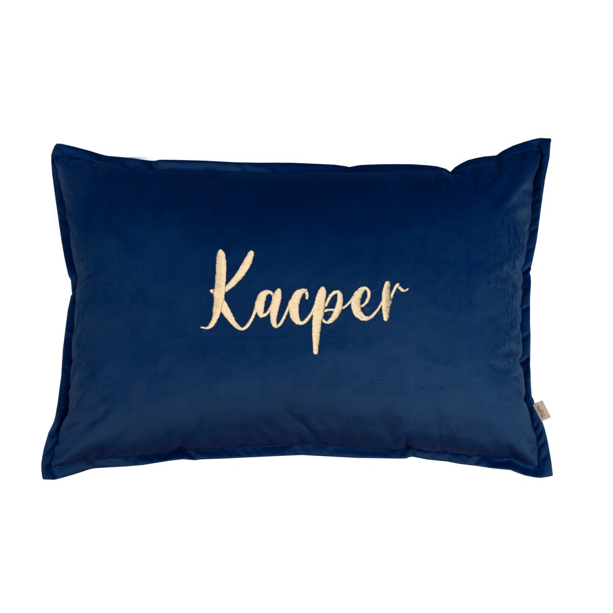 Poduszka delux royal blue - GWIAZDKI, LIGHT GOLD