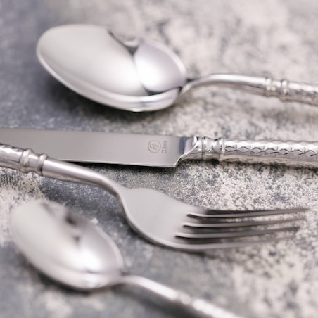 Sztućce Cubism komplet dla 6 osób 24 części, 43,5 x 32,5 x 6 cm