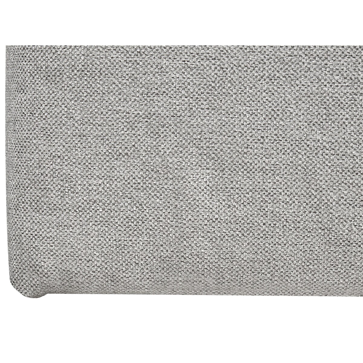 Łóżko kontynentalne z pojemnikami 160 x 200 cm jasnoszare ARISTOCRAT