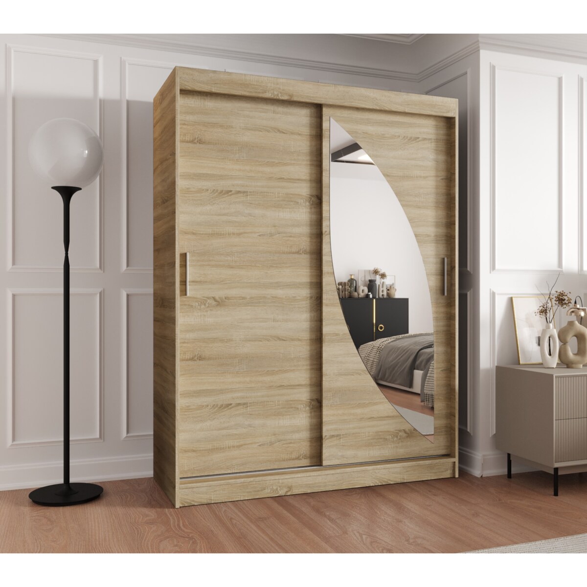 Szafa przesuwna MILO 150 sonoma