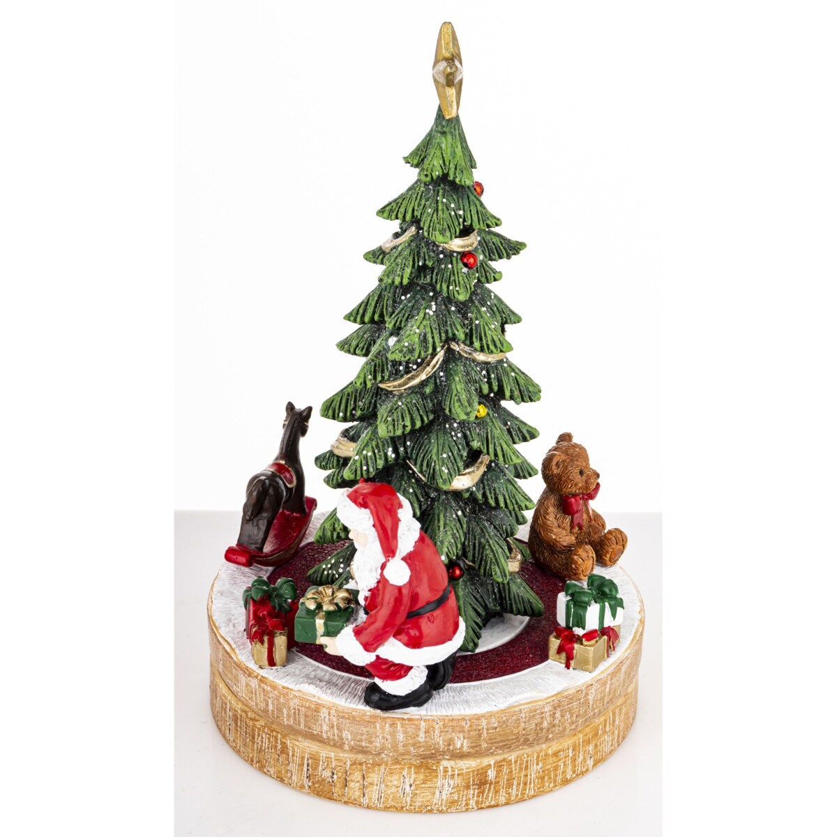 Dekoracja - choinka LED z pozytywką 25x15,5x15,5 cm PERI