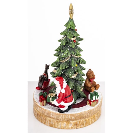 Dekoracja - choinka LED z pozytywką 25x15,5x15,5 cm PERI