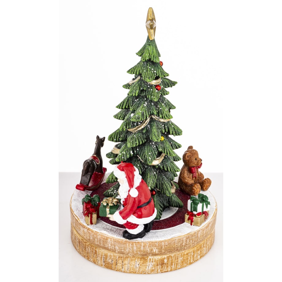 Dekoracja - choinka LED z pozytywką 25x15,5x15,5 cm PERI