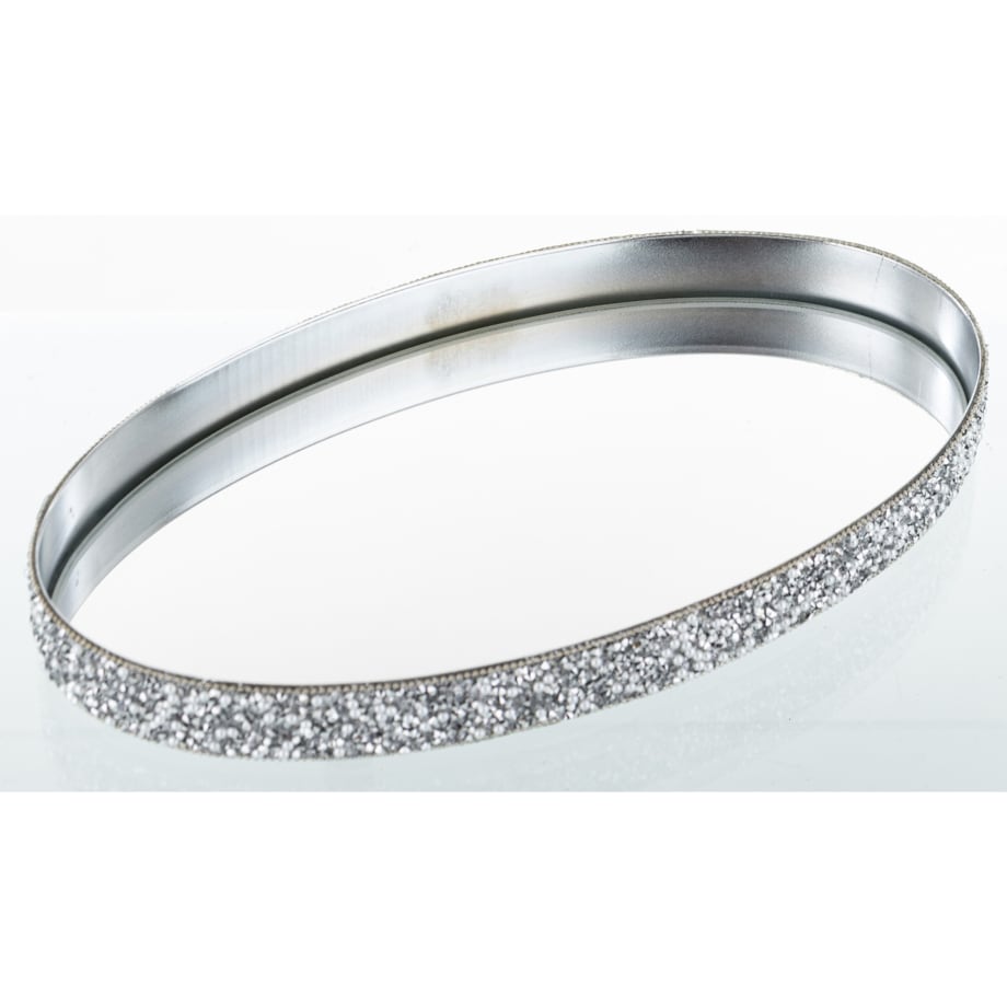 Taca dekoracyjna okrągła metalowa 23x13x2 cm VASSOIO