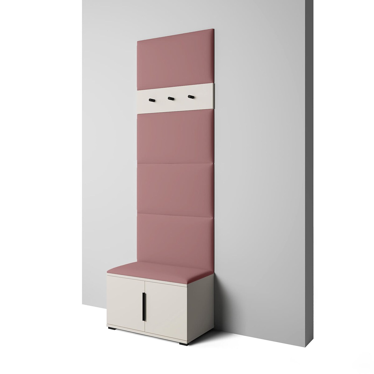 Garderoba Napoli wersja 6 szafka na buty Trinity 23 Cashmere