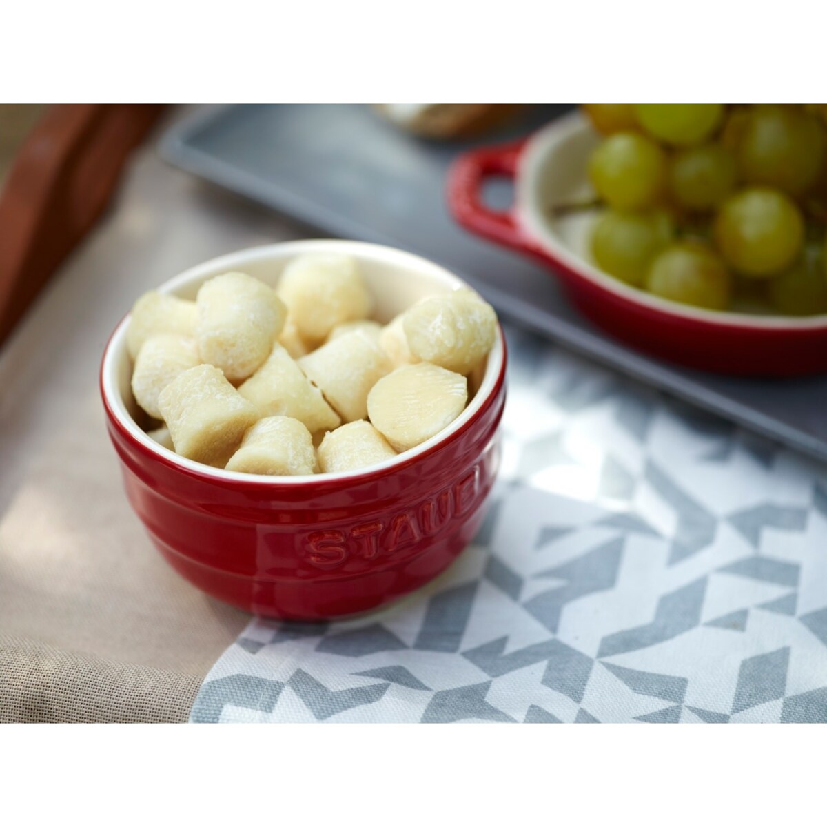 Staub Mini Ramekin Okrągły, 2 szt. - 200 ml, Czerwony